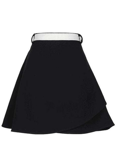 PAR TEE GIRL Skirt-103 / Black